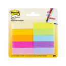 Post It Page Markers Assorted Colours 13Mm X 45Mm Pack Of 10 Box Of 6