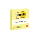 Post It Lined Notes Canary Yellow 101Mm X 101Mm Box Of 12
