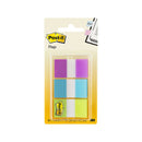 Post It Flag Bright Colours 25Mm X 43Mm Pack Of 3 Box Of 6