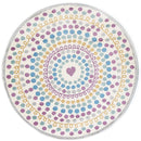 Sage Glen Multi Pink Polka Kids Rug