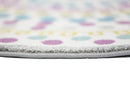 Sage Glen Multi Pink Polka Kids Rug