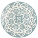 Starlight Glen Aqua White Kids Round Rug