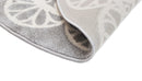 Sunset Glen Grey White Kids Round Rug