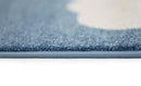 Laurel Glen Blue White Cloud Kids Rug