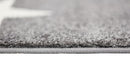 Opal Glen Charcoal White Stars Kids Rug