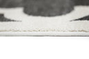 Pine Glen Grey White Lattice Kids Rug