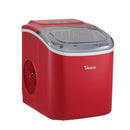 Portable Ice Maker Machine Ice Cube Tray 12kg Red