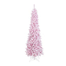 Pre Lit Artificial Hinged Christmas Tree With 8 Lighting Modes