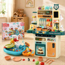 2 Piece Kids Pretend Kitchen Playset Water Toys Fishing Game Food Play