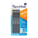 Paper Mate Inkjoy Gel Black Pack Of 4 Box Of 6