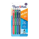 Paper Mate Inkjoy Gel Business Pack Of 4 Box Of 6