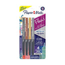Paper Mate Flair Felt Tip Metallic City Lights Pack Of 4 Box Of 6