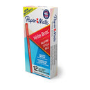 Paper Mate Write Bros 1Mm Ballpoint Red Pack Of 12