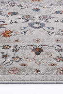 Winter Glen Ivory Red Traditional Rug