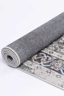 Amber Grove Grey Blue Traditional Rug