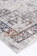 Amber Grove Grey Blue Traditional Rug