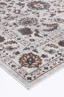 Azure Grove Ivory Red Traditional Rug
