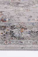 Briar Grove Ivory Blue Traditional Rug
