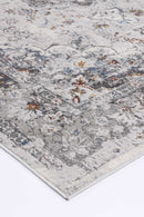 Briar Grove Ivory Blue Traditional Rug