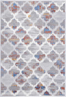 Celeste Grove Grey Multi Geometric Rug