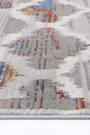 Celeste Grove Grey Multi Geometric Rug