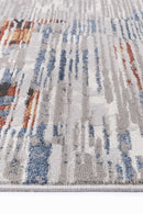 Cinder Grove Grey Multi Abstract Rug