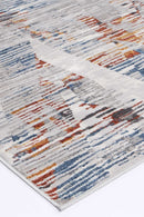 Cinder Grove Grey Multi Abstract Rug