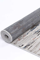 Clover Grove Grey Multi Abstract Rug