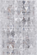 Ember Grove Grey Multi Geometric Rug