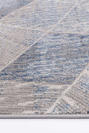 Fable Grove Grey Blue Geometric Rug