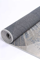 Fable Grove Grey Blue Geometric Rug