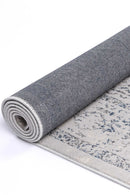 Fern Grove Cream Blue Traditional Rug