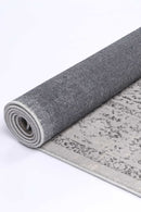 Harbour Grove Cream Grey Traditional Rug