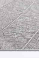 Hazel Grove Grey Geometric Rug