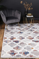 Celeste Grove Grey Multi Geometric Rug