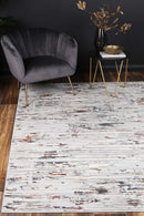 Clover Grove Grey Multi Abstract Rug