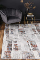 Dawn Grove Grey Multi Abstract Rug
