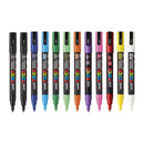 Posca Pc3M Paint Markers Fine Bullet Assorted Pack Of 12