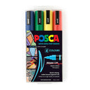 Posca Pc5Br Paint Marker Assorted Colours