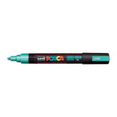 Posca Pc5M Med Bullet Metallic Green Paint Markers
