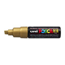 Posca Pc8M Bold Chisel Gold Paint Markers