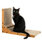 Wall Mount Cat Scratcher With Ball Toy