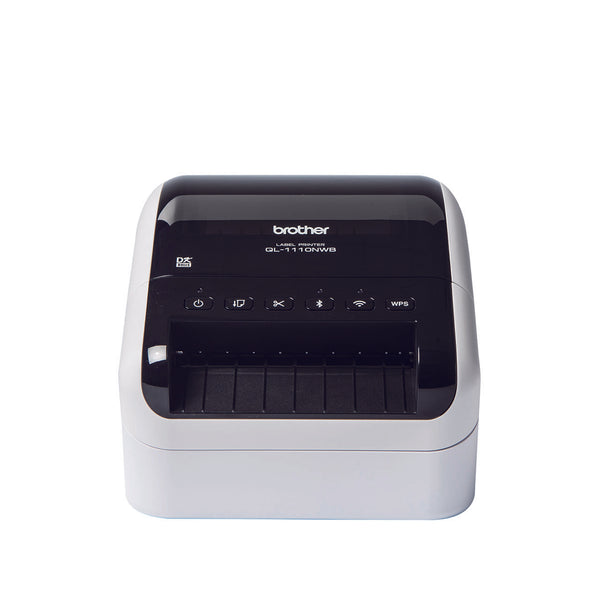 Brother QL-1110NWB, Network, Wireless & Bluetooth Extra Wide High Speed label Printer / Up To 102mm