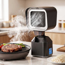 Portable Range Hood Desktop Exhaust Fan Adjustable Dual Filters Black