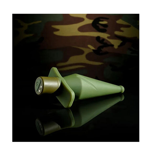 Selopa The Private Green 13 Cm Rechargeable Vibrating Butt Plug