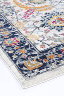 Golden Haven Cream Blue Rug