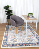 Golden Haven Cream Blue Rug
