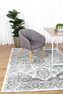 Maple Grove Cream Grey Traditional Rug