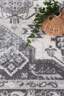 Maple Grove Cream Grey Traditional Rug