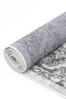 Maple Grove Cream Grey Traditional Rug